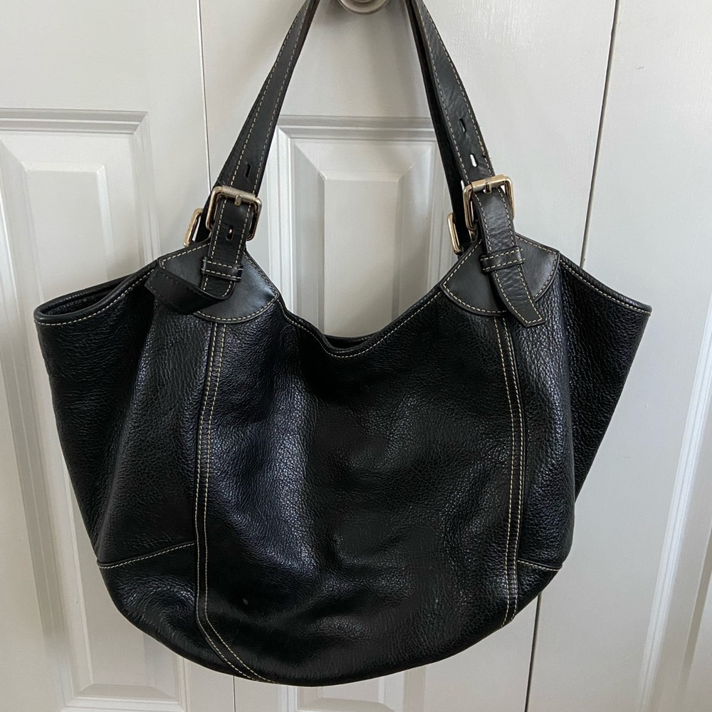 Dooley & Bourke black leather tote - Picture 2 of 10